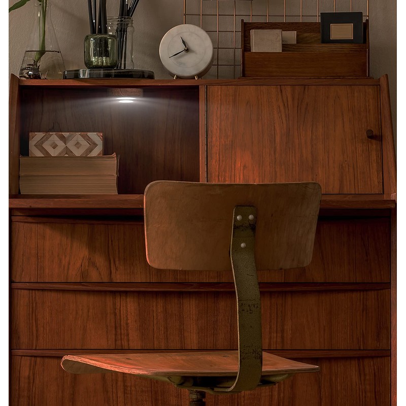 happetite Puck Lights with Remote, LED Under Cabinet Lights with