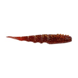 Berkley PowerBait Saltwater Bonga Shrimp Fishing Bait, Root Beer Gold, 4in, Irresistible Scent and Flavor, Realistic Shrimp Profile and Action, Perfect for Redfish, Trout, Snook and More