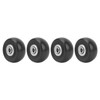 4PCS Suitcase Replacement Wheel PVC and Aluminum Alloy Silent Travel