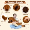 MaoGoLan 39.4" Capybara Plush Body Pillow, Long Capybara Stuffed Animal