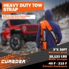 Cureder Tow Strap - 3'' x 30ft Recovery Strap,Lab Tested