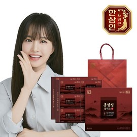 Nonghyup Red Ginseng Hansamin Red Ginseng Gin Plus 50ml 30 packets 2 sets + shopping bag / 농협홍삼 한삼인 홍삼진플러스 50ml 30포 2세트+쇼핑백