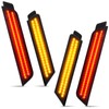 NEIFILES LED Side Marker Light Compatible with Chevy Camaro 2010