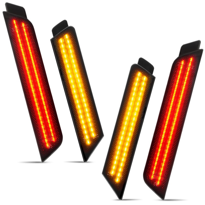 NEIFILES LED Side Marker Light Compatible with Chevy Camaro 2010