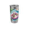 Llama Pool Float Relaxation Tropical Vibes Summer Fun Stainless Steel