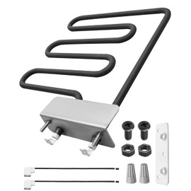 1200 Watts Heating Element Kit Fit for Masterbuilt 40-inch Char-broil 1000 Deluxe Digital Electric Smoker, Electric Smoker Heating Element Replace 9907120027 120 Volt