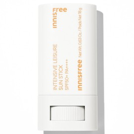 Innisfree Intensive Leisure Sunscreen Stick SPF50+ PA++++, 18g, 1 piece / 이니스프리 인텐시브 레져 선스크린 스틱 SPF50+ PA++++, 18g, 1개
