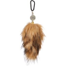 Parly Gates 053-2284013 Women's Leopard Tail Ball Pouch, BP Portion: H5.9 x W3.9 inches (150 x 100 cm), LADIES, 040_Beige