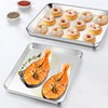 Homikit 1 Pack Baking Sheet, 9 x 13 Inches Stainless