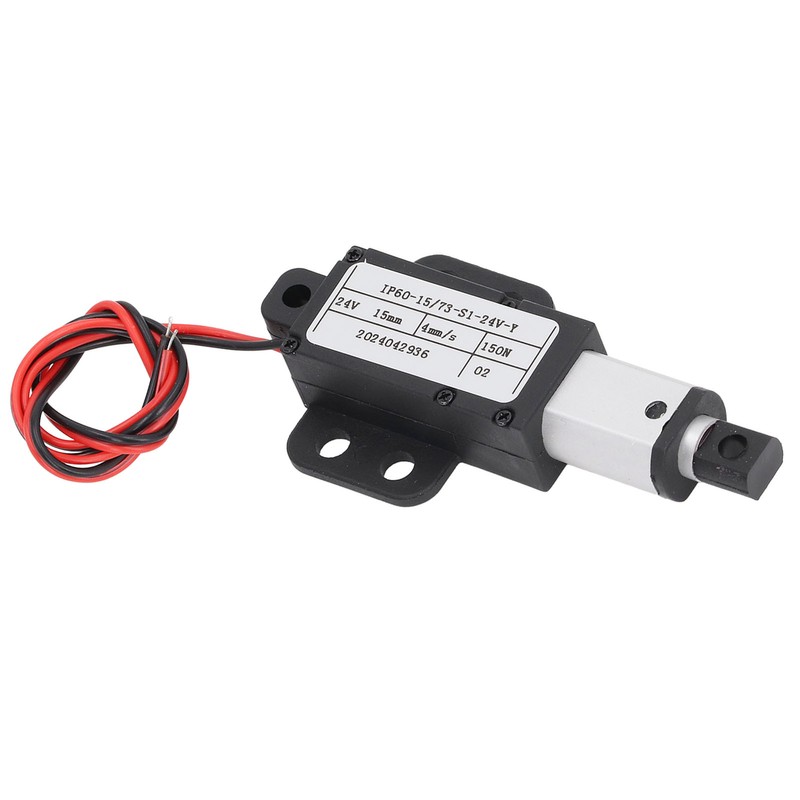 Mini Electric Linear Actuator 15mm Stroke 150N Thrust 4mm/s Speed