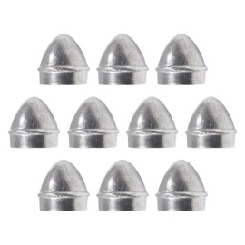 Chain Link Fence 1 3/8" External Acorn Post Caps | Die Cast Aluminum Caps | Chain Link Caps | (Pack of 10)