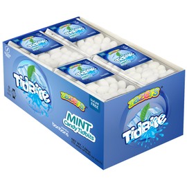 TidBite Freshmint Breath Mints for On-the-Go Refreshment - Breathsavers Mints Pack Kills Bad Breath Germs, Mouth Breath Freshener is Sugar Free and Gluten Free, 16 Units, 0.63oz each, Total 7.56oz