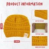 Funky Junque Kids Large Beanie - Mustard