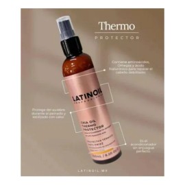 Kit Thermo Protector + Aceite De Chía Latinoil Anti Frizz