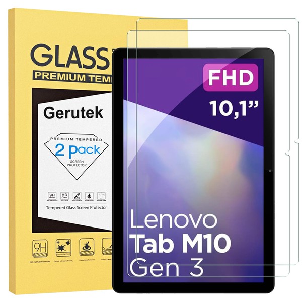Gerutek [2 pack Lenovo Tab M10 3rd Gen 10.1 inch