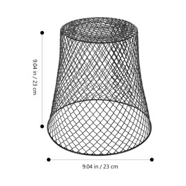 4pcs Iron Plant Protection Cover Dome Screen Plant Covers Plant Protection Basket Chicken Wire Plant Cloche Mesh Plant Cover Flowerpot Cover Fruits and Vegetables Anti