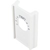 White Single Pole Line Volt Thermostat Cover For Old Style S22 - HVAC