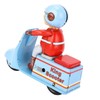 Clockwork Scooter Motorcycle Retro Decorative Metal Wind Up Motorcycle Mechanical