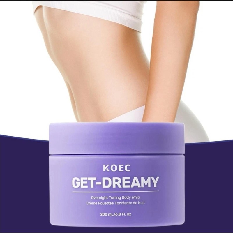 KOEC GET-DREAMY Overnight Toning Body Cream Whip - 100ml/3.38floz -