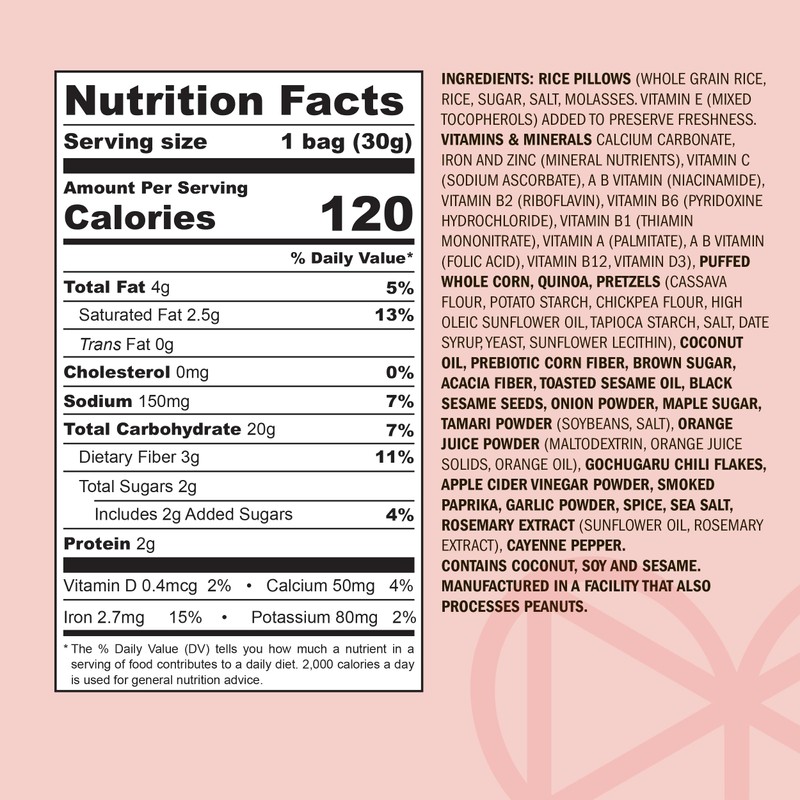 Marimix Mini Snack Mix - 6 pack (Mini Sweet Chili