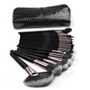 Makeup Brushes 24pcs Makeup Brushes Set Kabuki Foundation Blending Brush