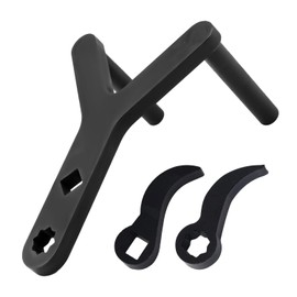 Lower Control Arm Pry Tool Kit, 1/2" Suspension Bushing Removal Tool & Pry Bar Wrench Adapter Heads for Control Arm and Suspension Maintenance in Tight Spaces