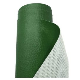 A-Express Grained Faux Leather Fabric Waterproof Heavy Duty Leatherette Vinyl Leathercloth Upholstery Textured Material - Forest Green Half Metre 50cm x 140cm