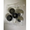Unbranded License Plate Screw Cap Covers - Chrome Set Of