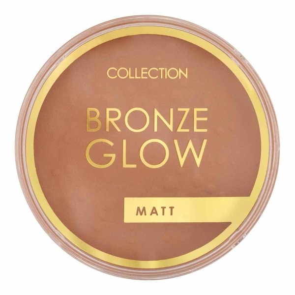Collection Cosmetics Bronze Glow, Highly Pigmented Matte Bronzer, 15g, Matte Terracotta