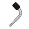 Flo Supply 8AN 90 Degree Hose End Assembly - Red