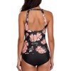 Holipick Traje de baño tankini de dos piezas para mujer,