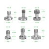 SZRIG Camera Cage Screw Adapter with 1/4"-20 & 3/8-16 Screw