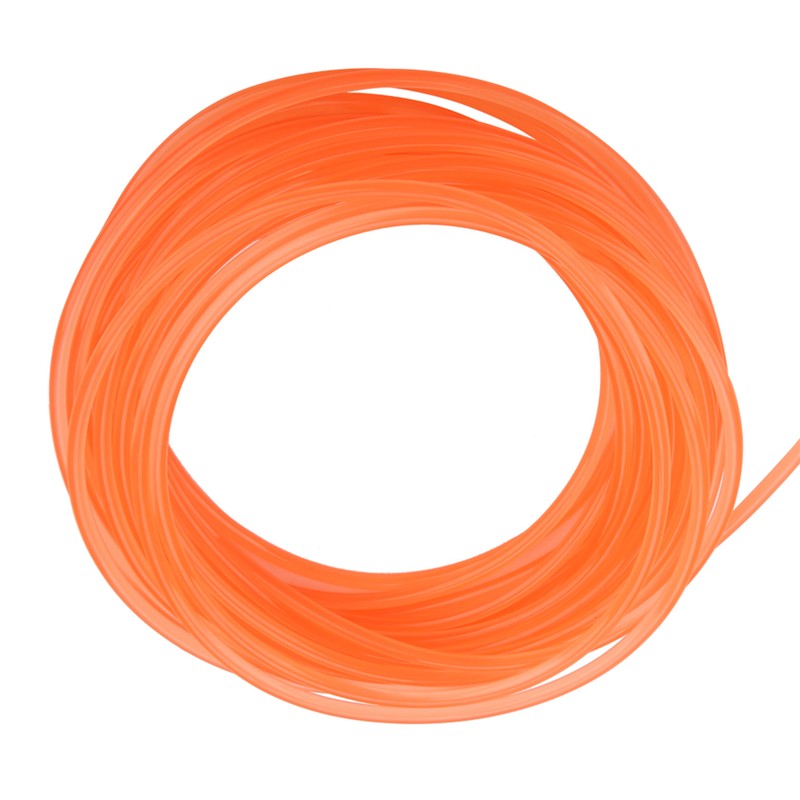 Orange Smooth PU Polyurethane Round Belt for Drive Transmission(5mm*10m)