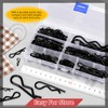 Hilitchi 145Pcs 6Sizes Hitch Pin Clip R Clips Retaining Pins