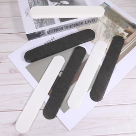 20 Pcs Hat Sweat Liners, Hat Sweat Protector Self Adhesive Sweats Pads for Women and Men Disposable Hats Sweats Guard Skin Friendly Absorbent for Caps, Helmet, Golf Caps (Black, White)