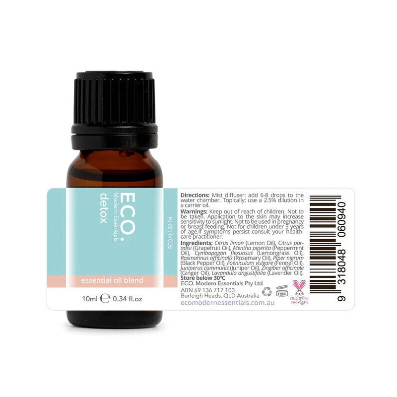 ECO. Modern Essentials Detox Essential Oil Blend, 10ml