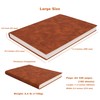 Large Lined Notebook Journal for Writing, Soft Faux Leather Cover,