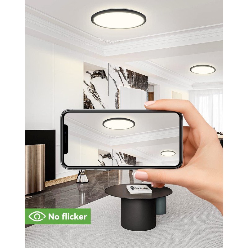 zemty 4Pack 12 Inch LED Ceiling Light Flush Mount, 28W