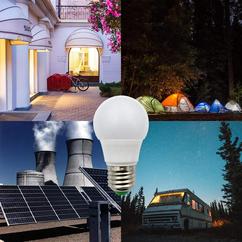 TZHILAN E26 12V Low Voltage LED Light Bulbs 5W A19