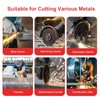COWANIEE 14 Pcs Angle Grinder Discs, Stainless Steel Metal Cutting