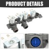 Zreneyfex AJU75152602 Washer Inlet Valve Assembly, Replacement for LG-Models WT7060CV