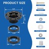 MEASUREMAN 3" RV Toilet Flange Repair Kit for Dometic 300,