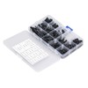 320 Pcs Hex Screw Spacer M3 Nylon Male Female Hex