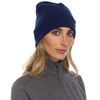 100% Merino Wool Ridge Cuff Beanie - Unisex Warm Winter