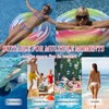 SEDEX Inflatable Ring, Transparent Swim Ring for Adults, Water Inflatable