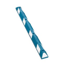 Park-It Recycled Rubber ADA Parking Stop 6'X6"X4" Blue/White