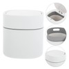 KOMBIUDA 1pc -lid Trash Can Desktop Waste Container for Home