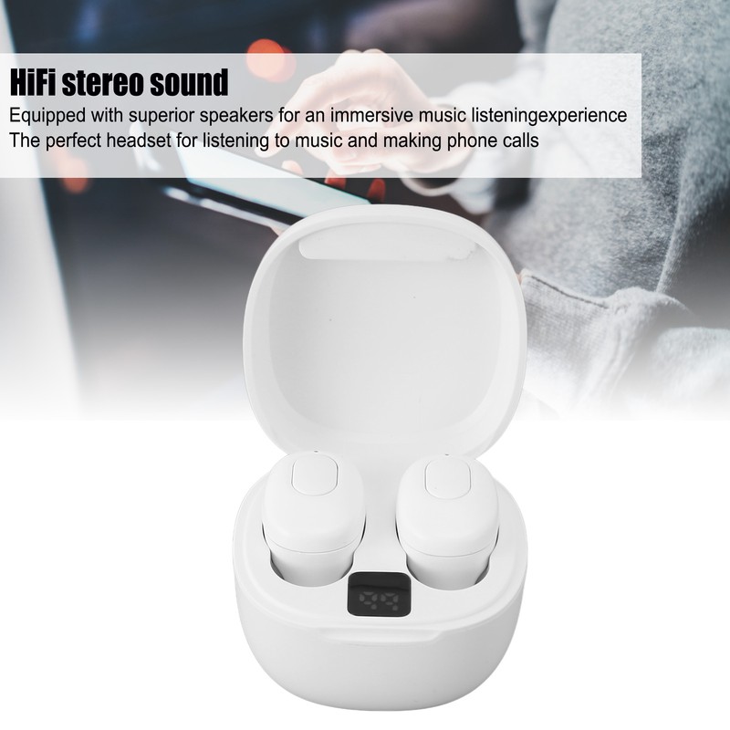 Language Translator Earbuds BT5.0 Noise Canceling 74 Languages 70 Accents