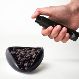 KNODOS Coffee Bean Dosing Cup and RDT Sprayer Gift Set Coffee Bar Accessories Ceramic Dosing Vessel/Single Dose Measuring Tray Kit