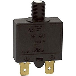 E-T-A Circuit Protection and Control 1658-G21-01-P10-7A, Circuit Breaker; Therm; Push; Cur-Rtg 7A; Flange; 1 Pole; Vol-Rtg 240/28VAC/VDC